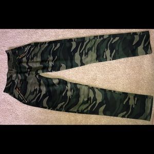 Zipper Camo leggings